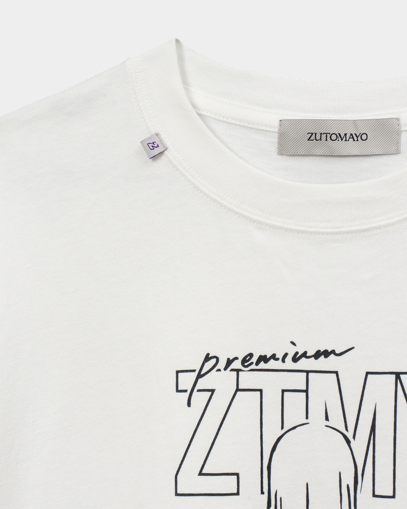 会員5周年限定 ZTMY NIRA Tee(PREMIUM White)
