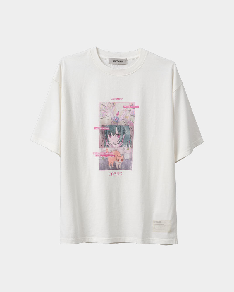CREAM Vintage Tee (White)